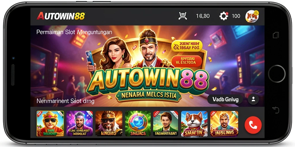 Tampilan gameplay seru di AUTOWIN88 yang penuh warna.
