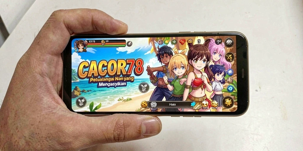 Tampilan menakjubkan dari gameplay CACOR78 yang penuh aksi.