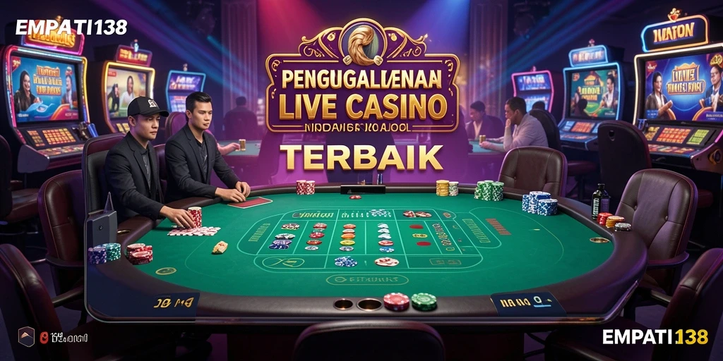 Gameplay Live Casino yang menakjubkan dan interaktif.