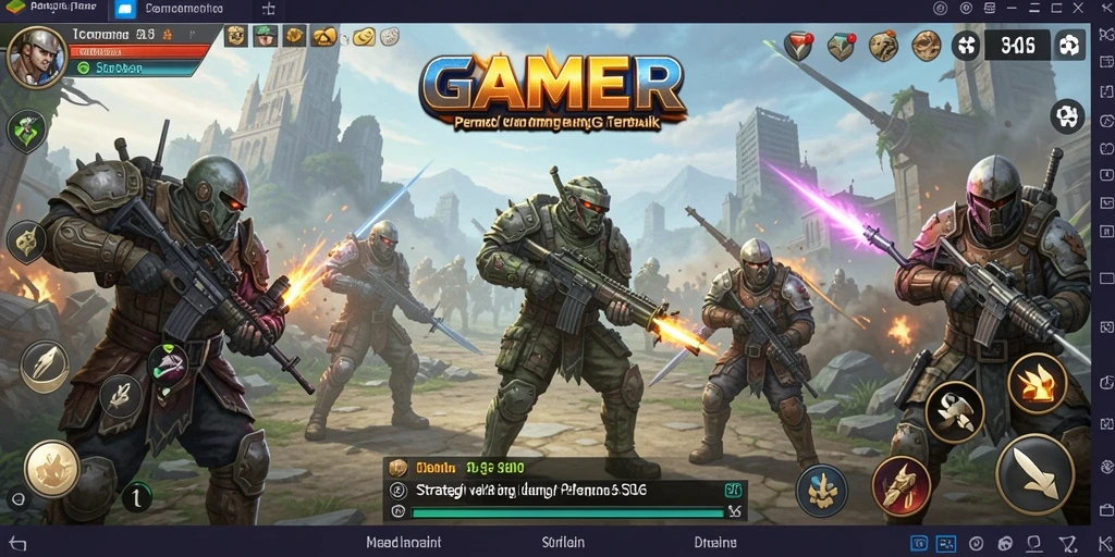 Tampilan menarik dari gameplay GAMERP yang menegangkan.