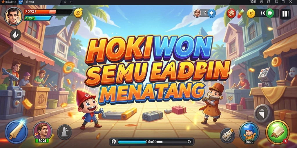 Tangkapan layar gameplay HOKIWON yang penuh aksi dan tantangan.