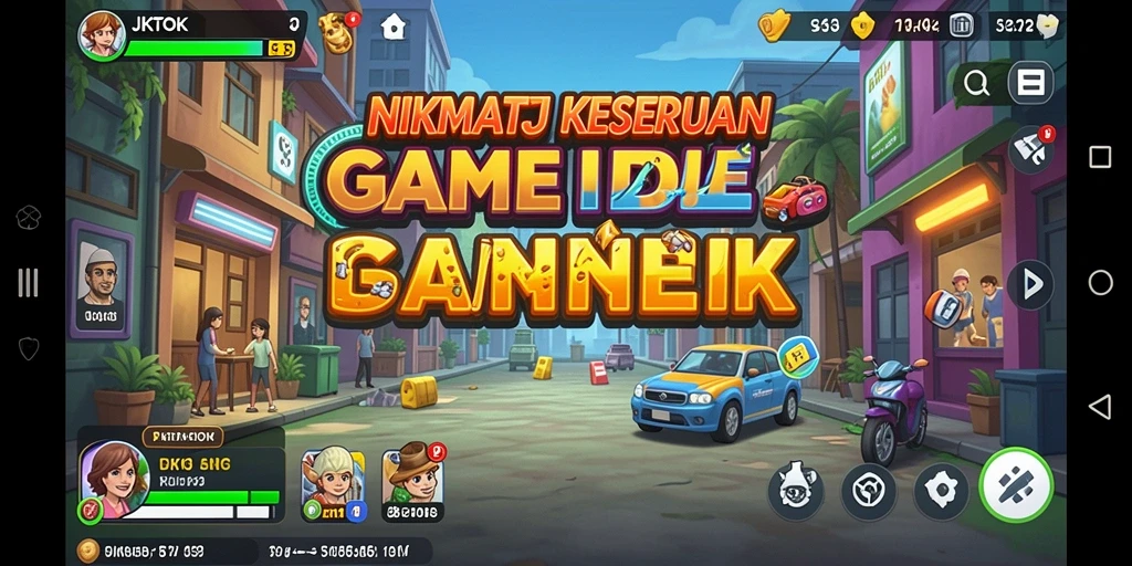 Tampilan gameplay JKTOK yang menarik dan mengasyikkan.
