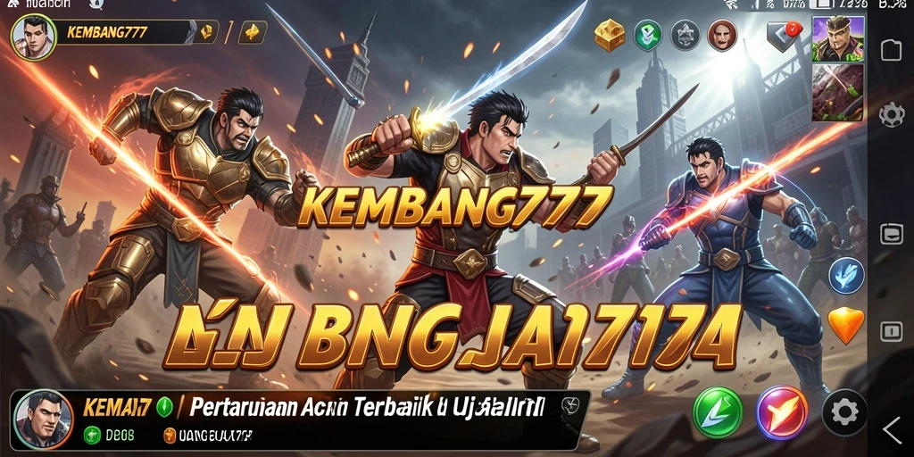 Tampilan gameplay KEMBANG777 yang penuh aksi dan tantangan.