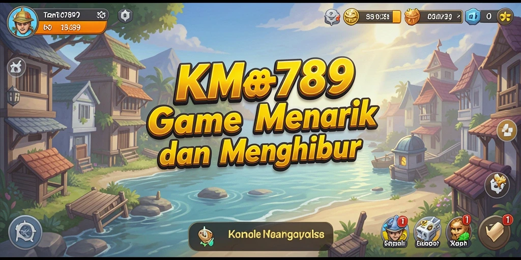 Tampilan gameplay utama KM789 menunjukkan proses pembangunan yang mendebarkan.