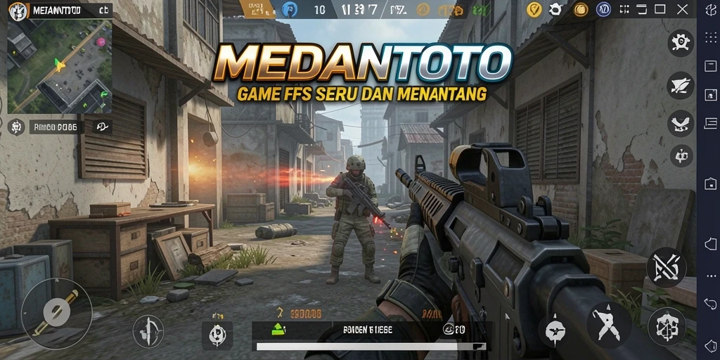 Tampak intensitas pertempuran dalam gameplay <strong>MEDANTOTO</strong> yang seru.