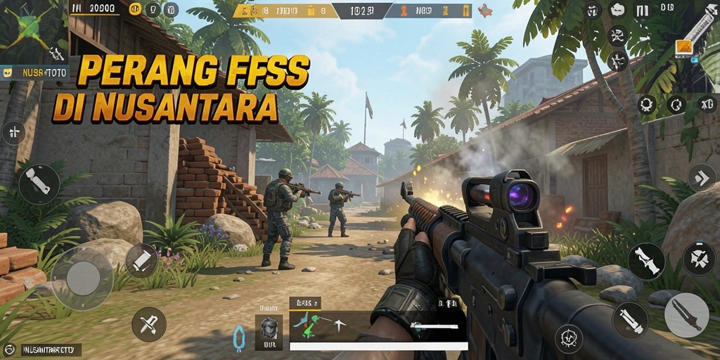 Tampilan gameplay mendebarkan di NUSANTARATOTO