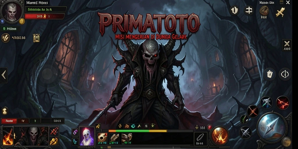 Gameplay mendebarkan dari PRIMATOTO dengan suasana horor yang mencekam.