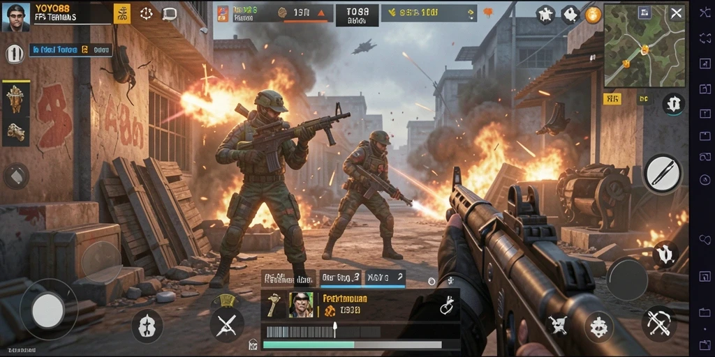 Tangkapan layar gameplay menampilkan aksi mendebarkan dari <strong>YOYO88</strong>.