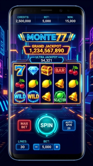 Pengguna yang puas dengan pengalaman di monte77.